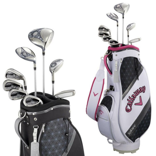 Callaway Solaire 2018 model ladies golf club set (8 clubs + caddy bag)