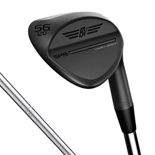 Vokey Design SM9 Jet Black Wedge BV105 Steel Shaft