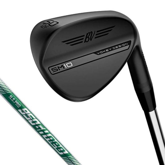 Vokey Design VOKEY SM10 Spin Milled 10 Jet Black Finish Wedge NSPRO 950GH neo Steel Shaft