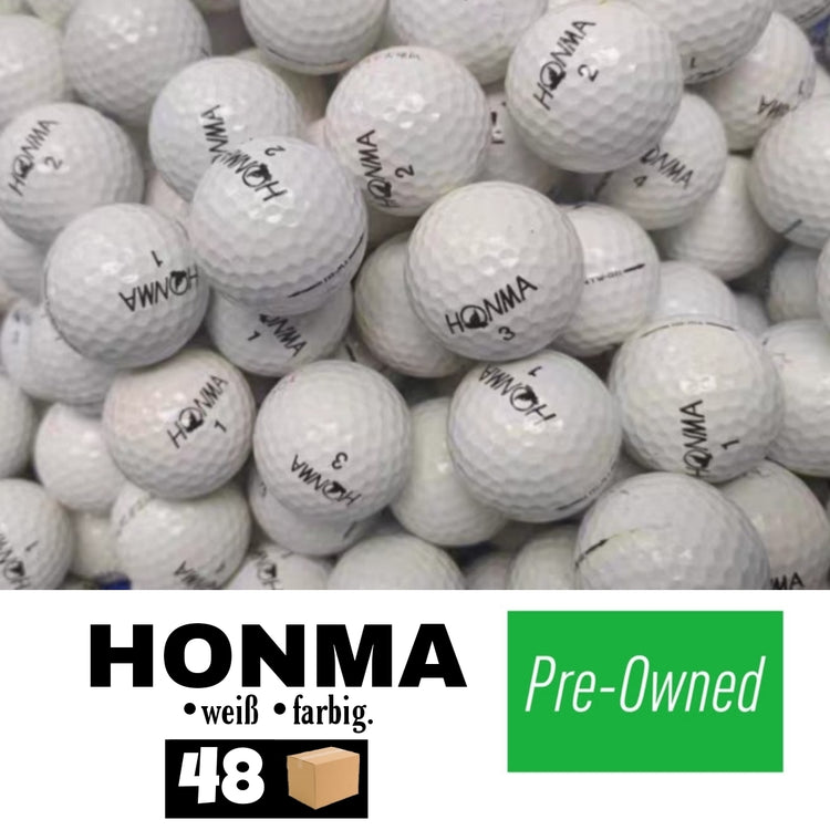 Pack of 48 Honma Golf Balls (Used)