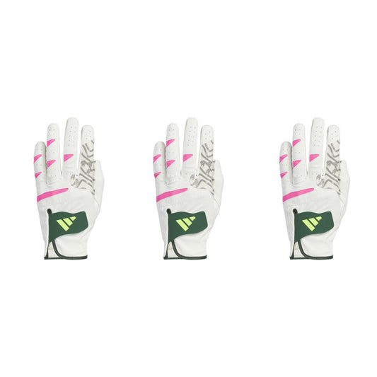 Adidas Pink/Grụ̈n Golfgloves (Premium) (3er Pack) - Golfrabbit.ch⛳🩷