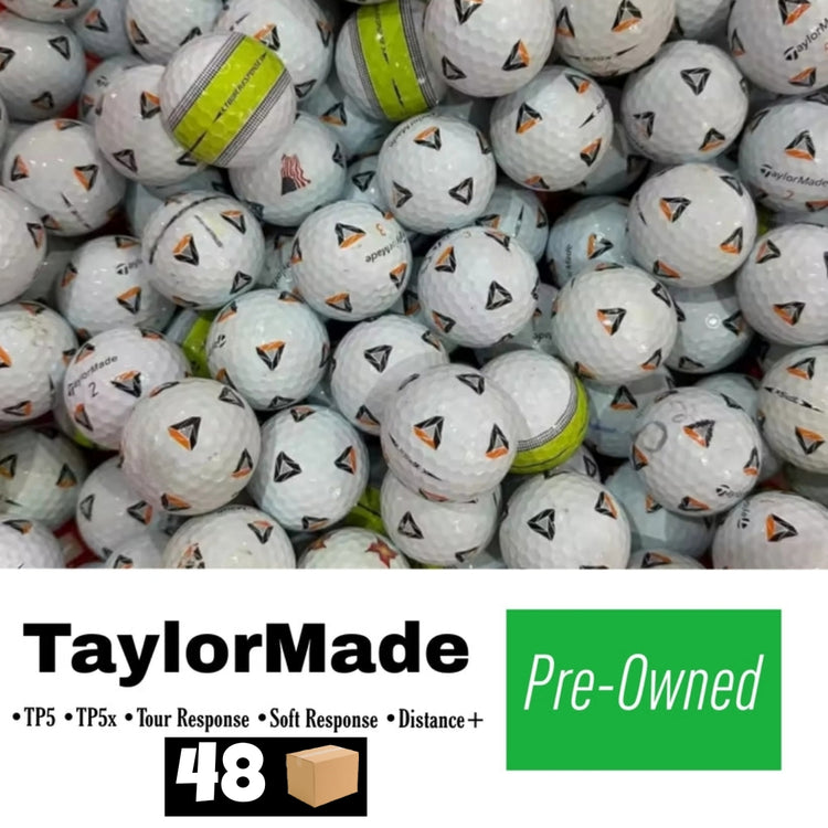 TaylorMade Golf Balls (Used) (Box of 48) (A / B)