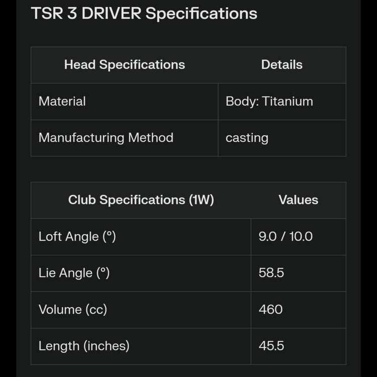 Titleist TSR3 Driver kaufen in der Schweiz bei Golfrabbit