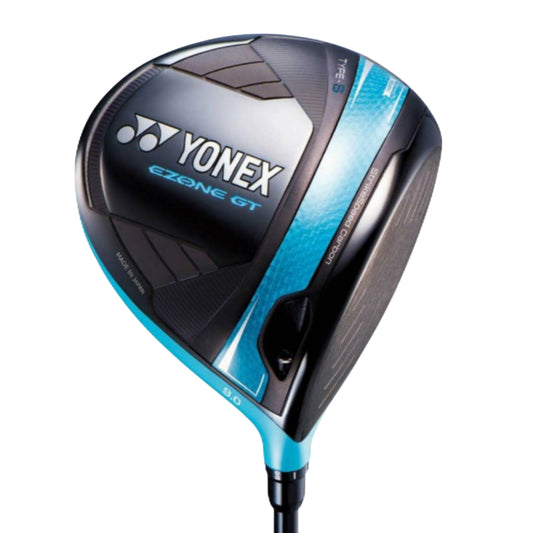 Yonex EZONE GT 2024 Model Type-S Men's Driver Iwai Sisters Color Turquoise Blue REXIS KAIZA-M Shaft